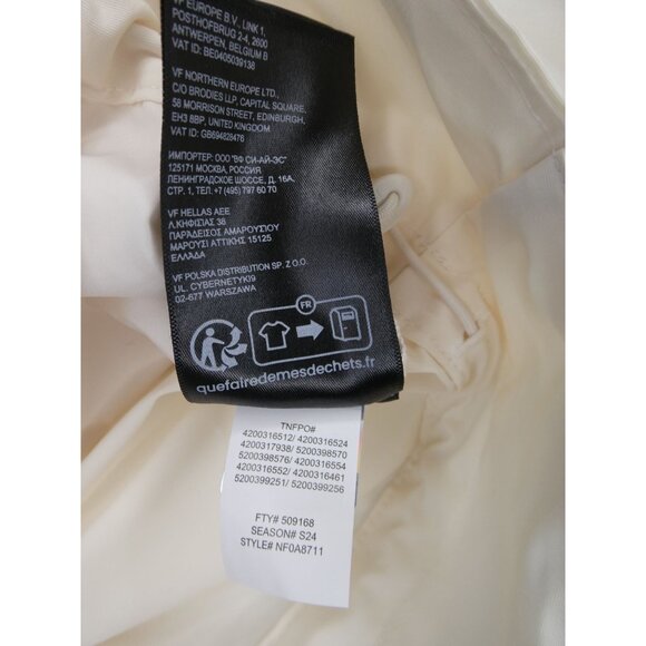 The‎ North Face Women's Easy Wind Pullover White Dune Size XL - Picture 16 of 16